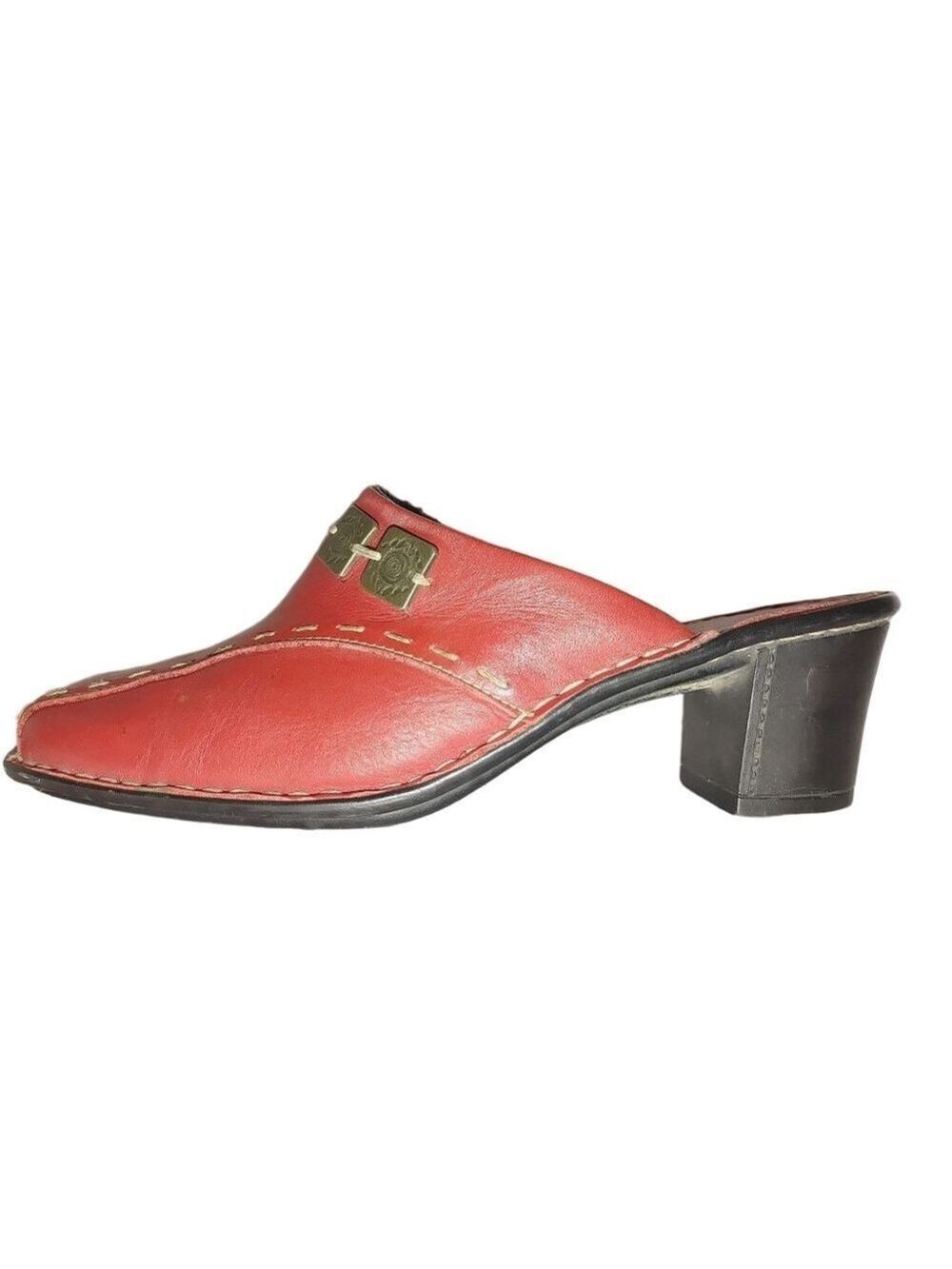 Tsonga Leather Mules Size 8B